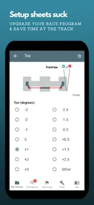 RC Setup App & Race Log android App screenshot 15